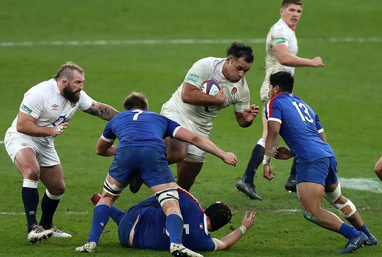 攻守ともに光るNo.8ビリー・ブニポラ　©Getty Images