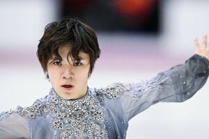 ◆「昌磨のマジックを見せて！」世界王者・宇野昌磨を奮起させたランビエル・コーチの激励…300点超えに「スーパーエキサイティング」