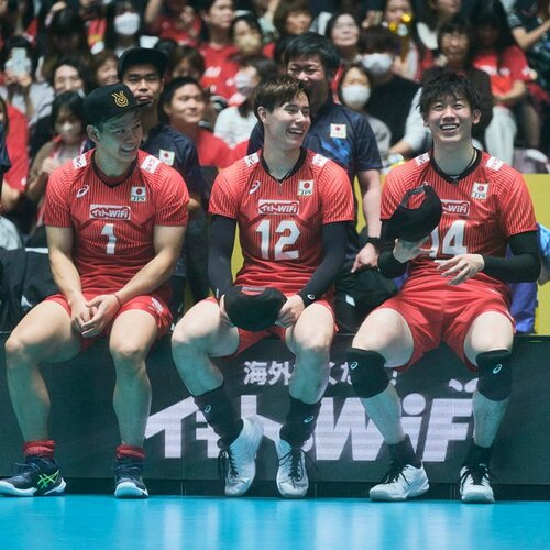 高橋藍選手直筆サインmini色紙 （石川祐希、高橋藍ら“バレー男子
