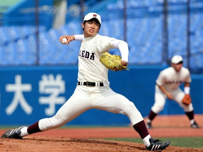 新時代の早大が東京六大学を制す！光った“全力疾走”と若き投手陣。＜Number Web＞ photograph by NIKKAN SPORTS