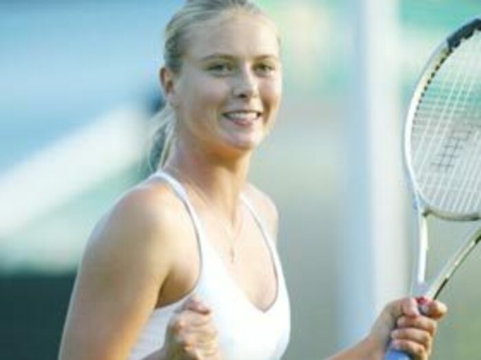 五輪に欠けた一輪の花シャラポワに大注目！＜Number Web＞ photograph by Hiromasa Mano