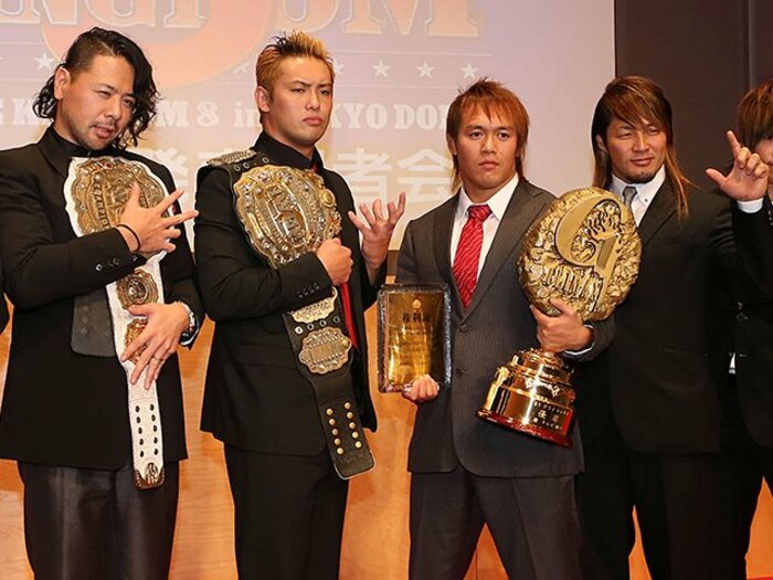 磐石の新日本が魅せる。新春興行で4強が火花。～ファンで決めたドーム2大決戦～＜Number Web＞ photograph by NIKKAN SPORTS