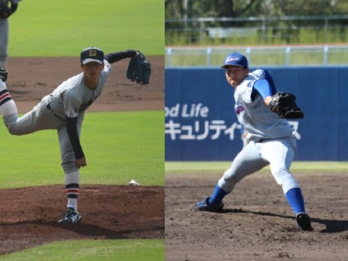 高3では指名漏れ「4年後にプロに…」→大学で150キロ超え！《ドラフト上位候補》関西を代表する右腕2人の共通点とは？　＜Number Web＞ photograph by Fumi Sawai