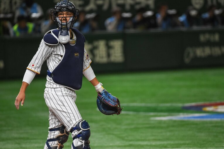 日本代表の捕手にもなった小林誠司　©Nanae Suzuki