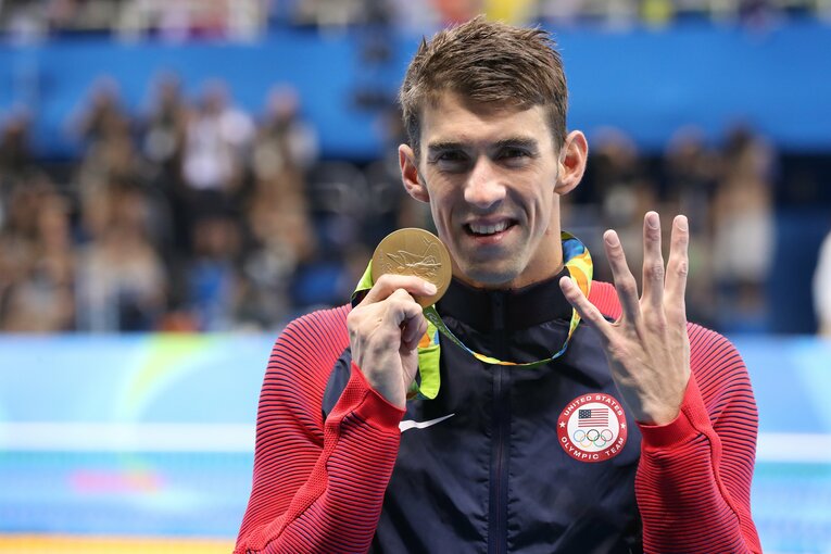 「水の怪物」フェルプスの世界記録が15年ぶりに更新された　©JMPA