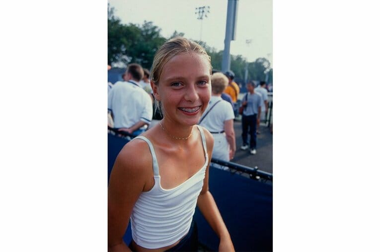 2000年、全米オープンの会場にて ／ photograph by Hiromasa Mano