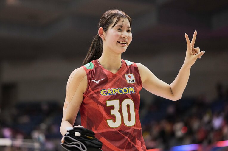 昨年のネーションズリーグで日本代表デビュー　©︎Yuki Suenaga