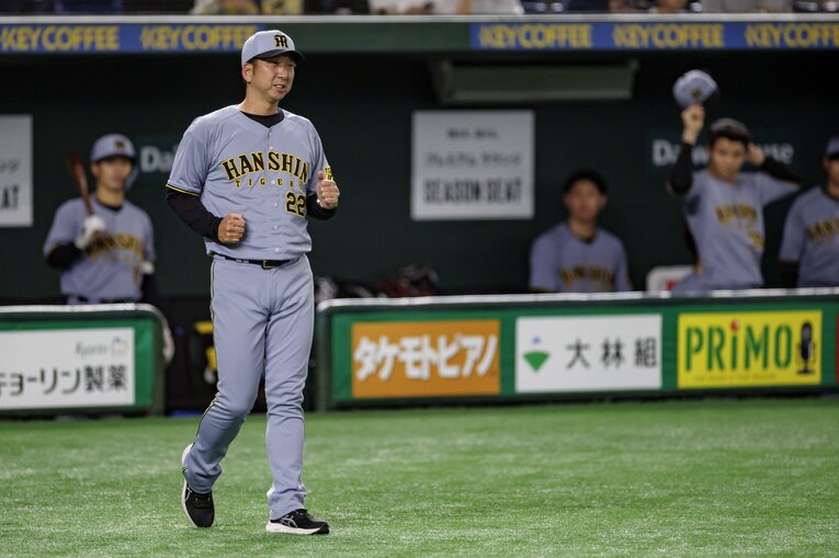 阪神・藤川球児監督　©︎Kiichi Matsumoto