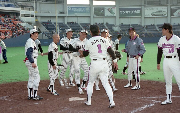 翌年のロッテ戦にも勝利　©Sankei Shimbun