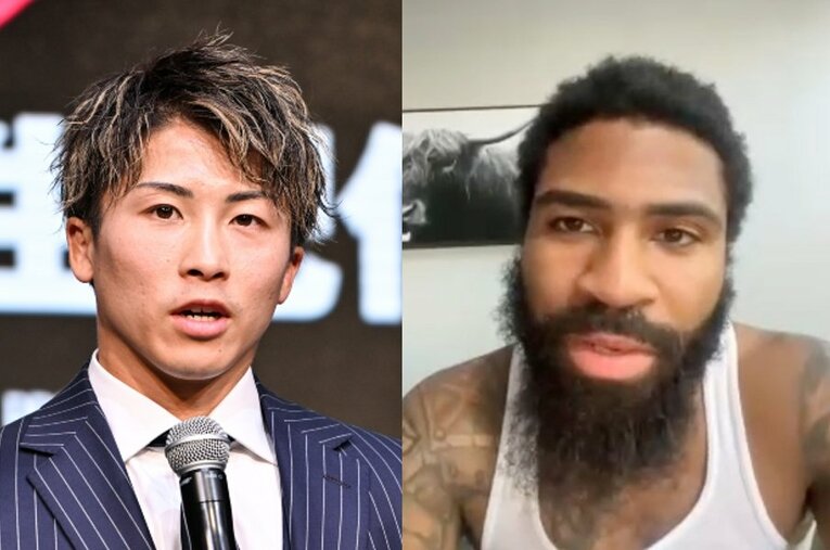 井上尚弥との対戦まで1カ月を切った今、フルトンは何を語ったのか。井上の負傷によって“延期”となったことにも言及した ／ photograph by L）Hiroaki Yamaguchi　R）JIJI PRESS