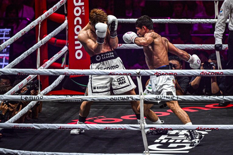 井上尚弥vs.ムロジョン・アフマダリエフ。9月14日、IGアリーナ　©Takuya Sugiyama