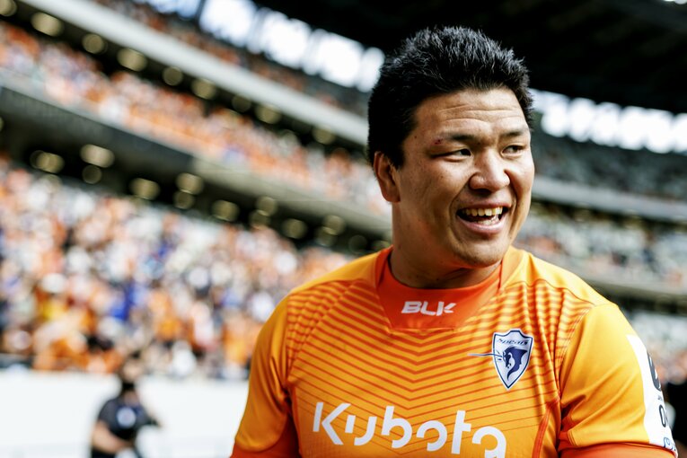 15年W杯南アフリカ撃破の一員でもある立川理道　©︎Kiichi Matsumoto