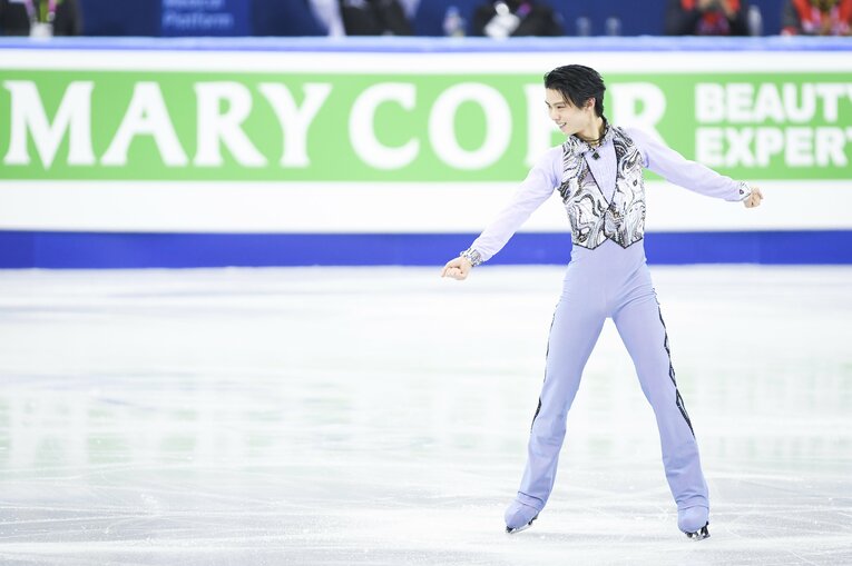 2017年2月、四大陸選手権のショートプログラム　©Asami Enomoto