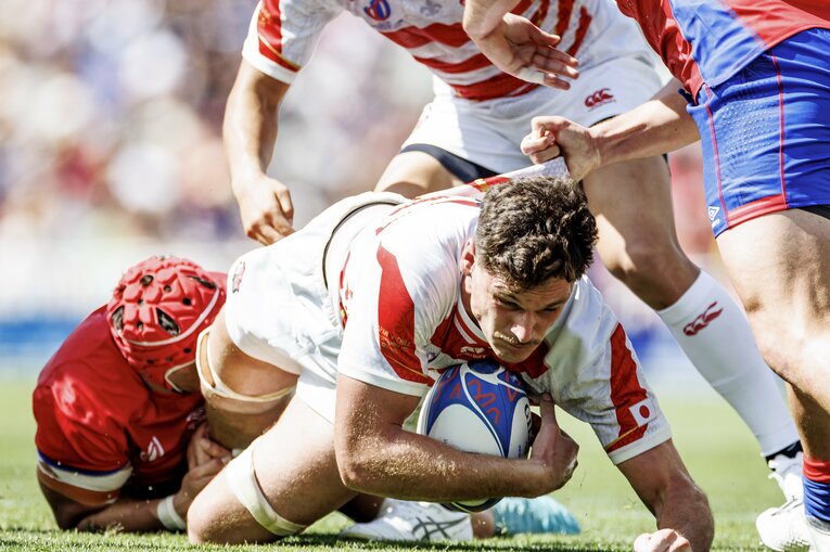 ジャック・コーネルセン（2023年ラグビーW杯チリ戦）©︎Kiichi Matsumoto