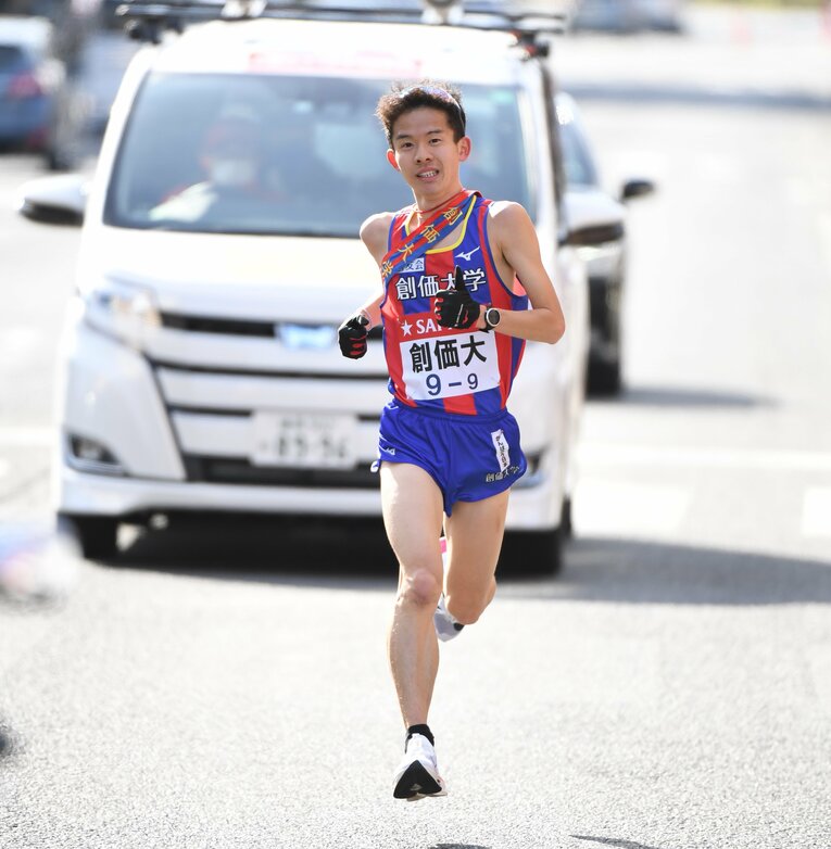 今年の箱根駅伝で9区区間賞を獲得した石津佳晃　©JMPA