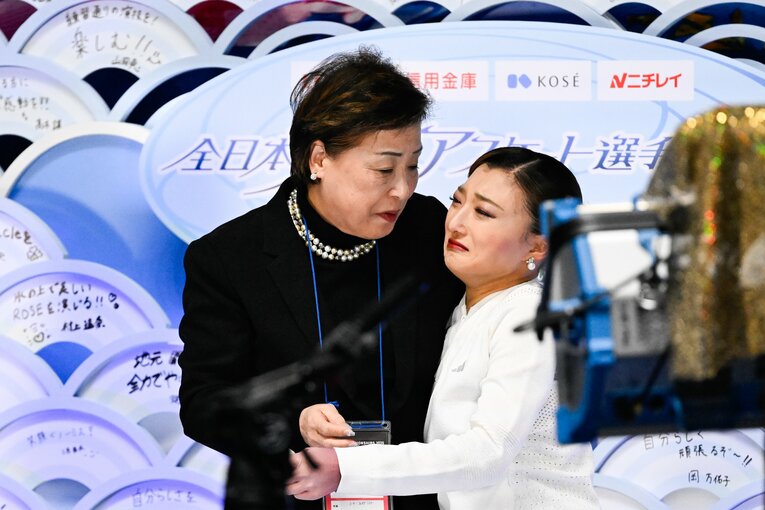 自身最後の全日本選手権で圧巻の演技を見せた坂本花織【スワイプするとそのほかの写真もご覧になれます】　©Asami Enomoto