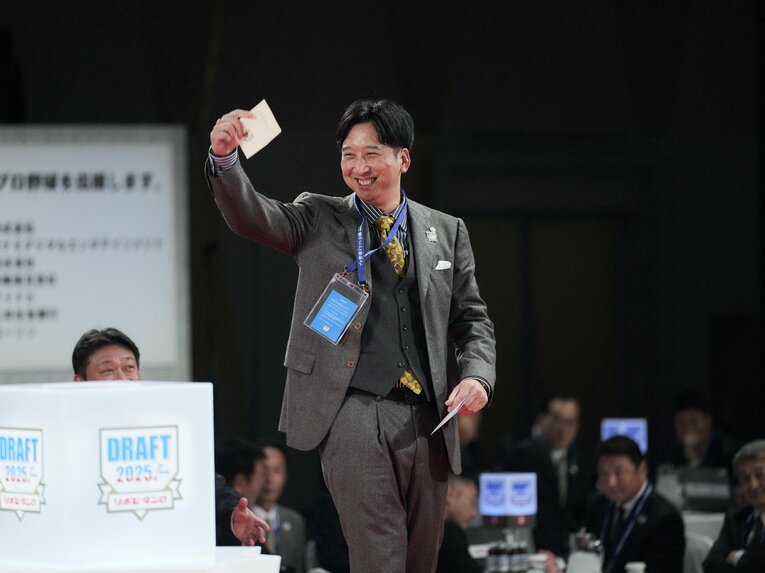 2025年ドラフト会議　©︎Yuki Suenaga