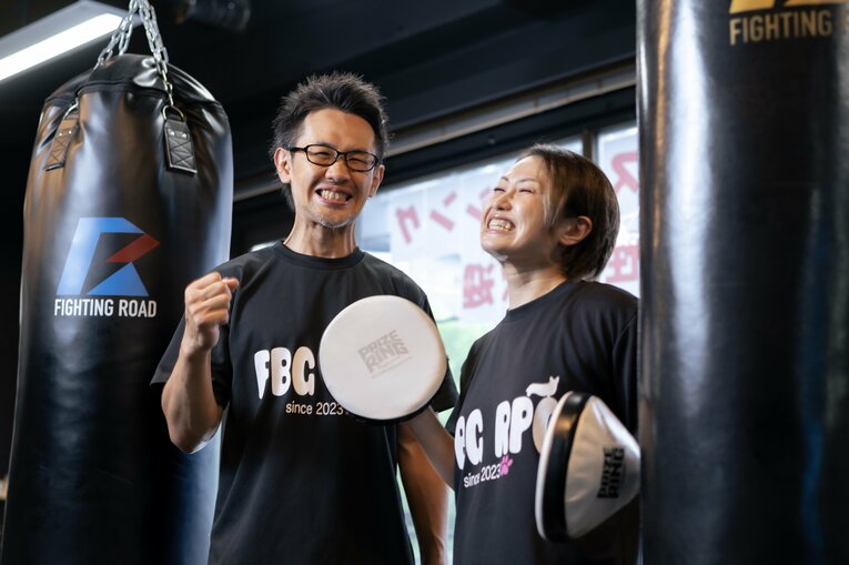 ジム開業は夫・梅津さんの夢だった　©Takuya Sugiyama