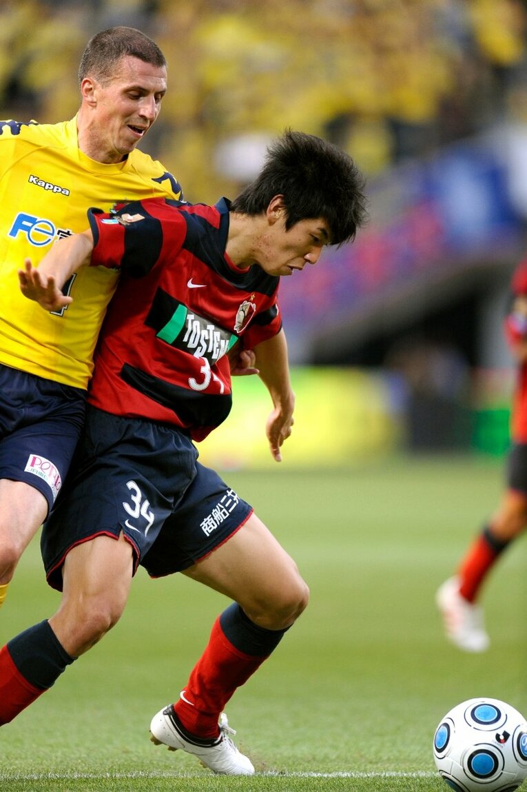 2009年の大迫　©BUNGEISHUNJU