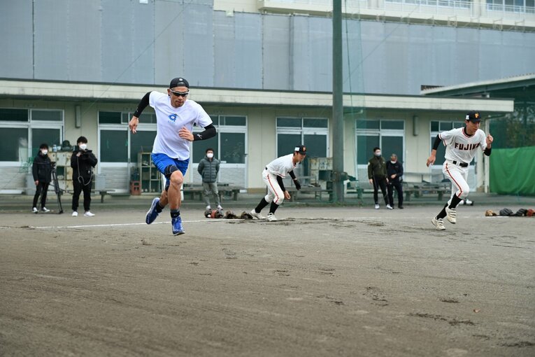 22年12月の富士高校の練習　©Naoya Sanuki