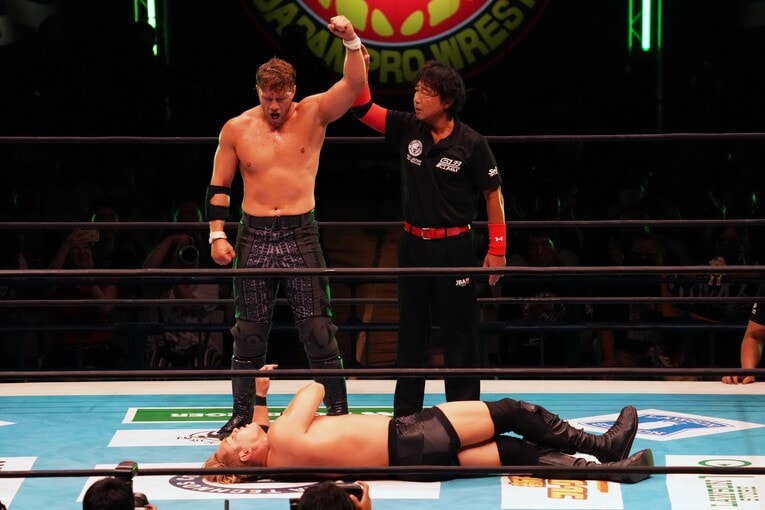 真っ向勝負でオカダ・カズチカから3カウントを奪ったウィル・オスプレイ