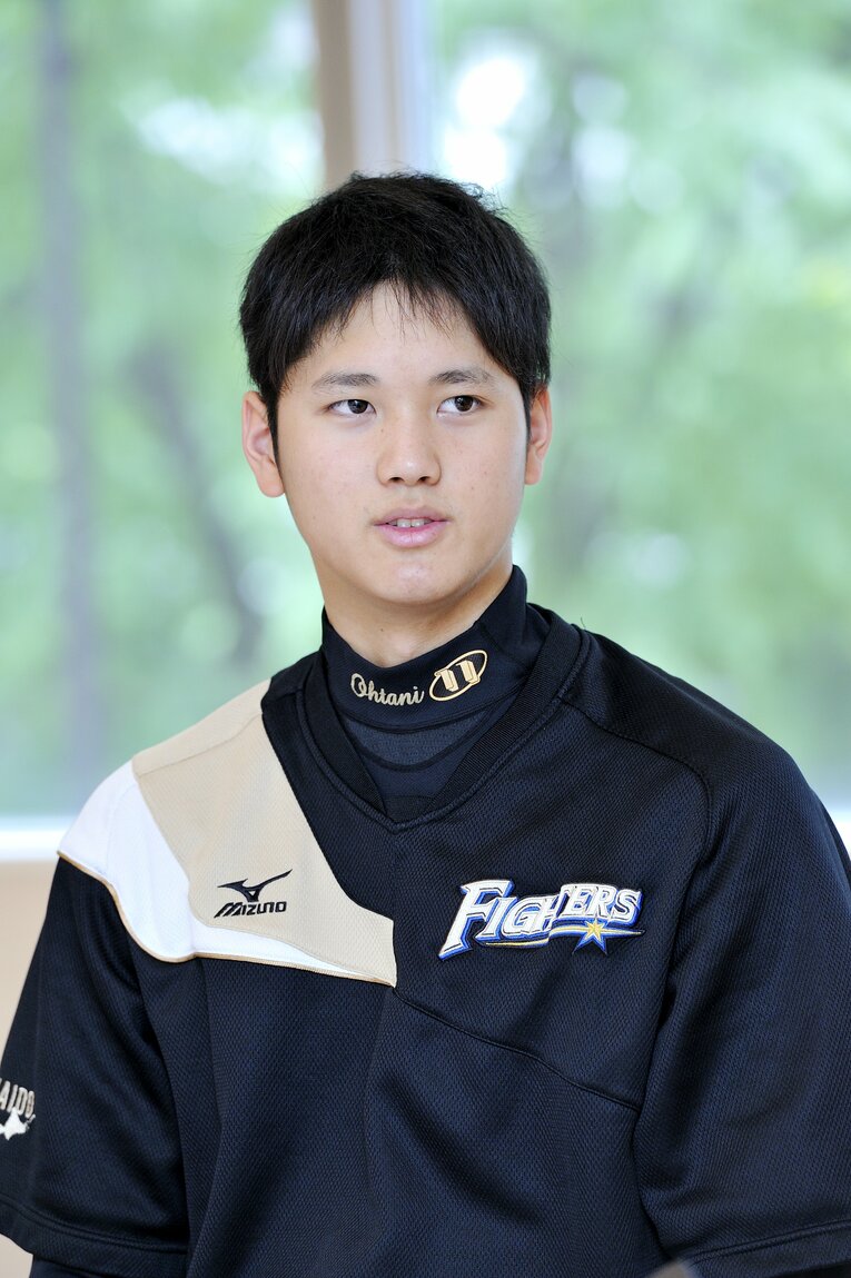 入団１年目、18歳の大谷翔平　©︎Nanae Suzuki