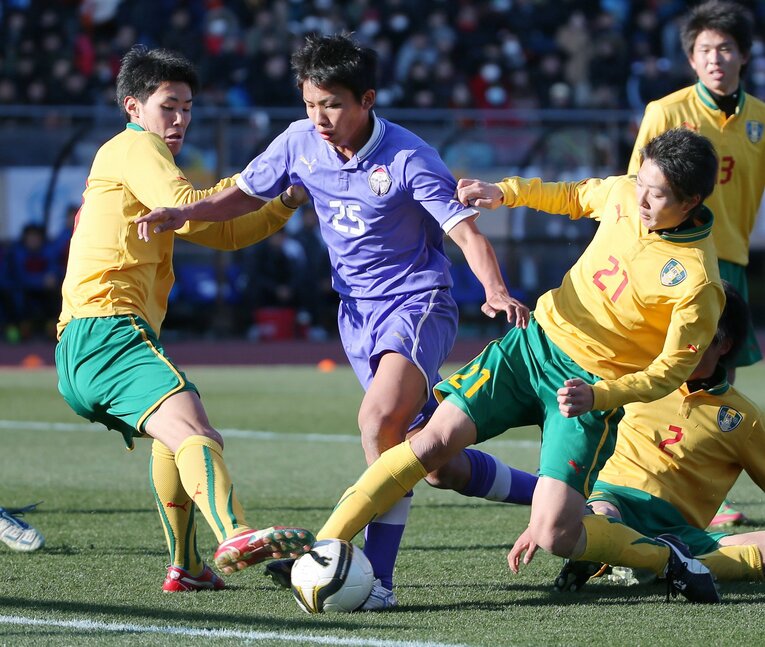 西村拓真／富山第一 ／ photograph by JIJI PRESS