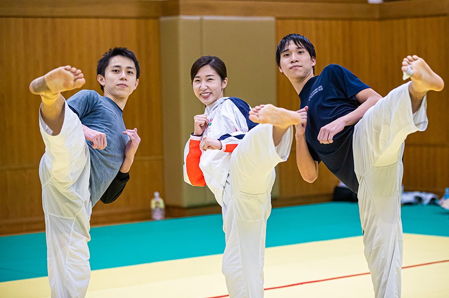 もうダメだ 挫折した神童に 自分で考えろ テコンドー五輪代表3人 大東文化大テンション テコンドー Number Web ナンバー