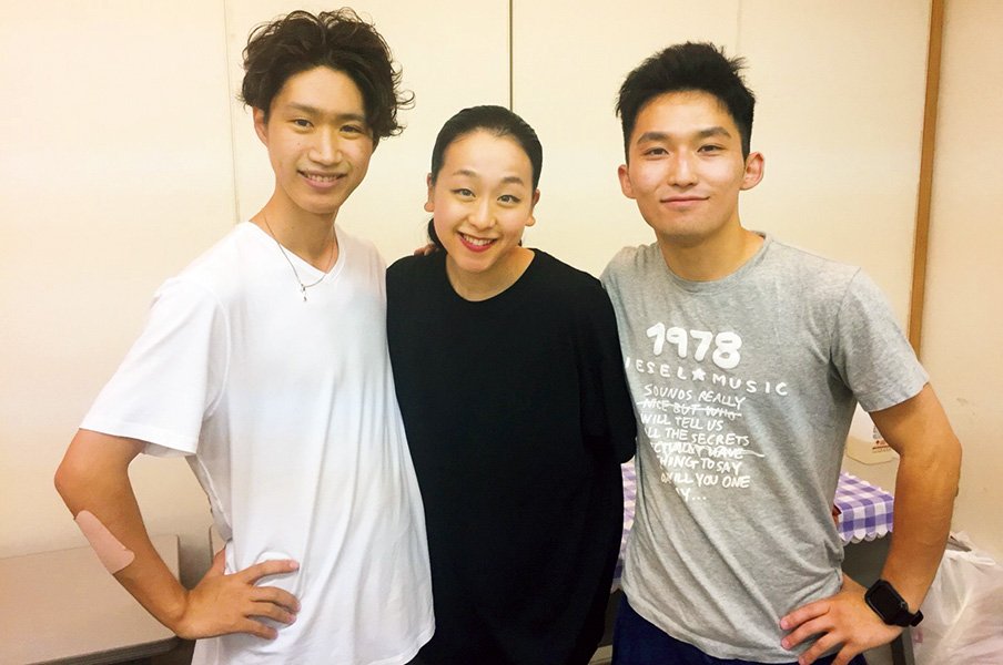 浅田真央 私のスケート愛(9)「頑張れ、大ちゃん!」<Number Web> photograph by Sports Graphic Number