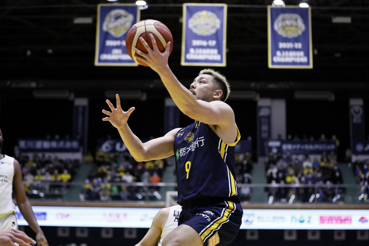 ブレックスの屋台骨として活躍する35歳の遠藤 ©B.LEAGUE