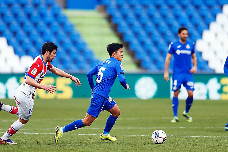 この日はシャドーのポジションでプレーした©Daisuke Nakashima