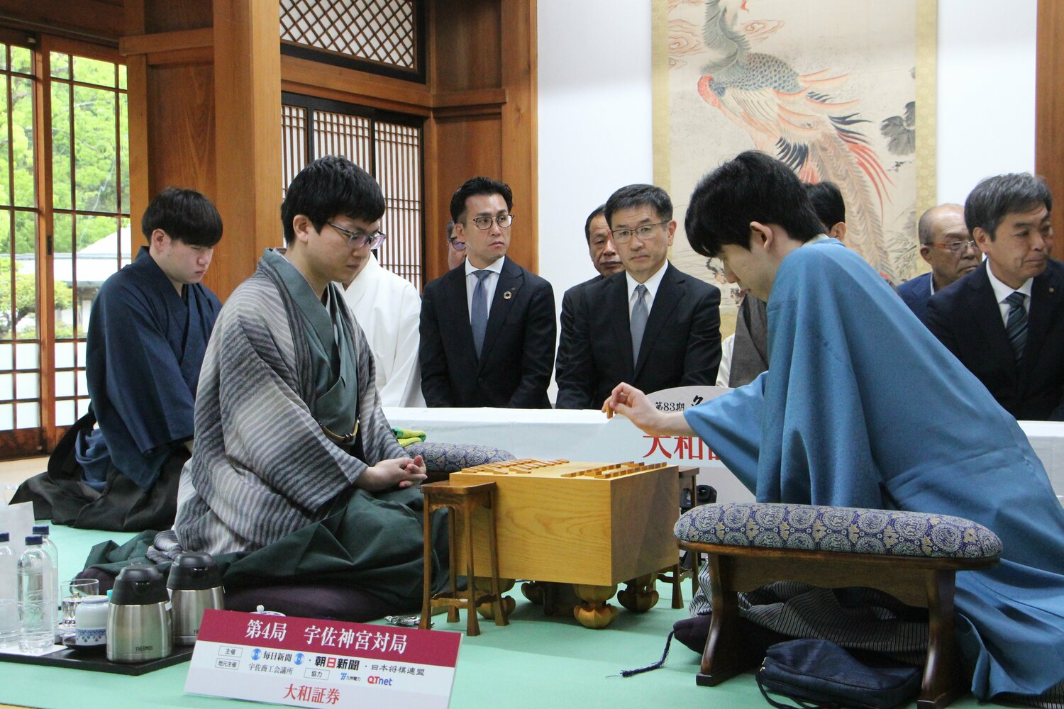 名人戦第4局　©日本将棋連盟