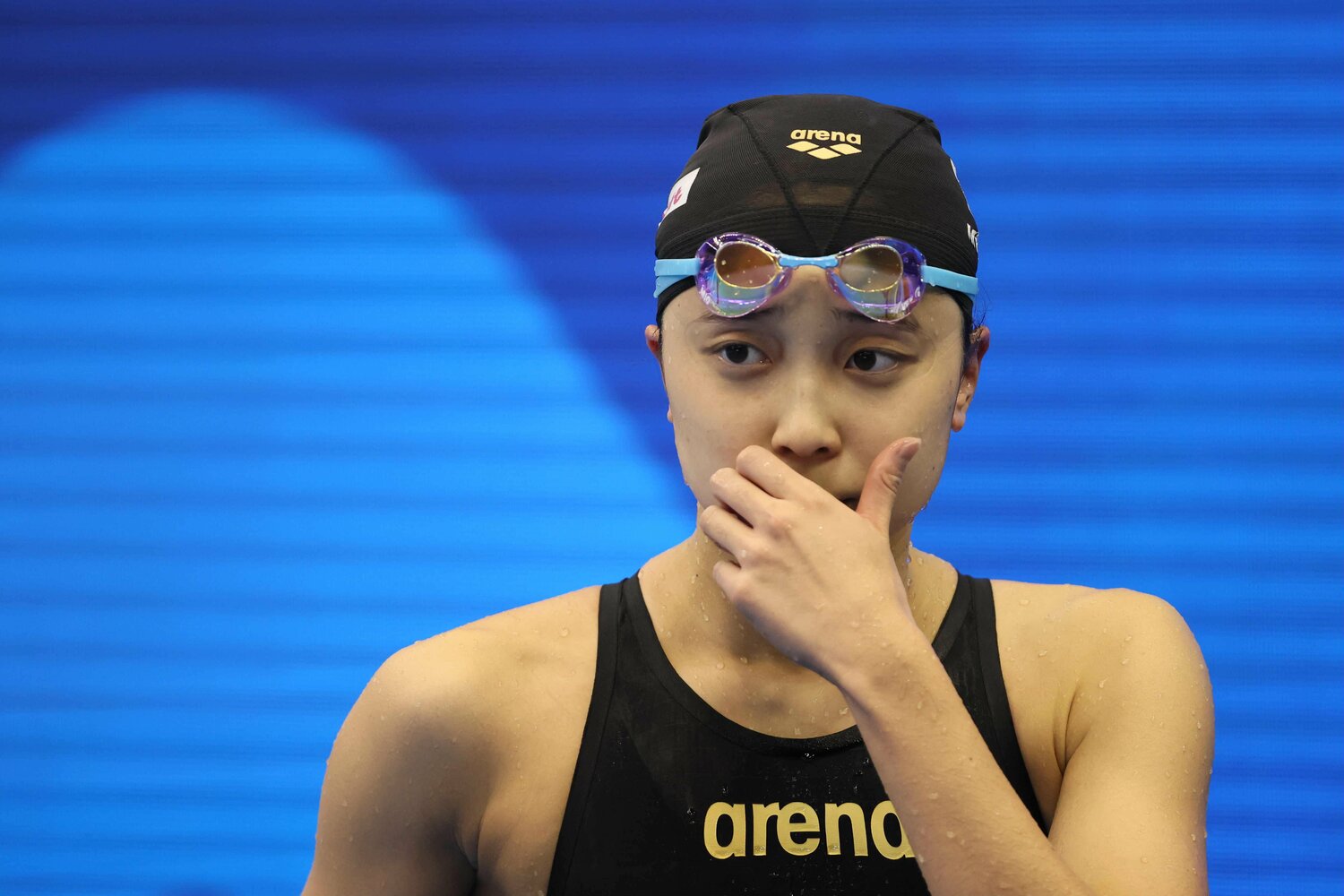 400m個人メドレーで8位入賞となった16歳の成田実生。そのほかの若手選手と台頭が少ないことも課題の一つだ　©JIJI PRESS