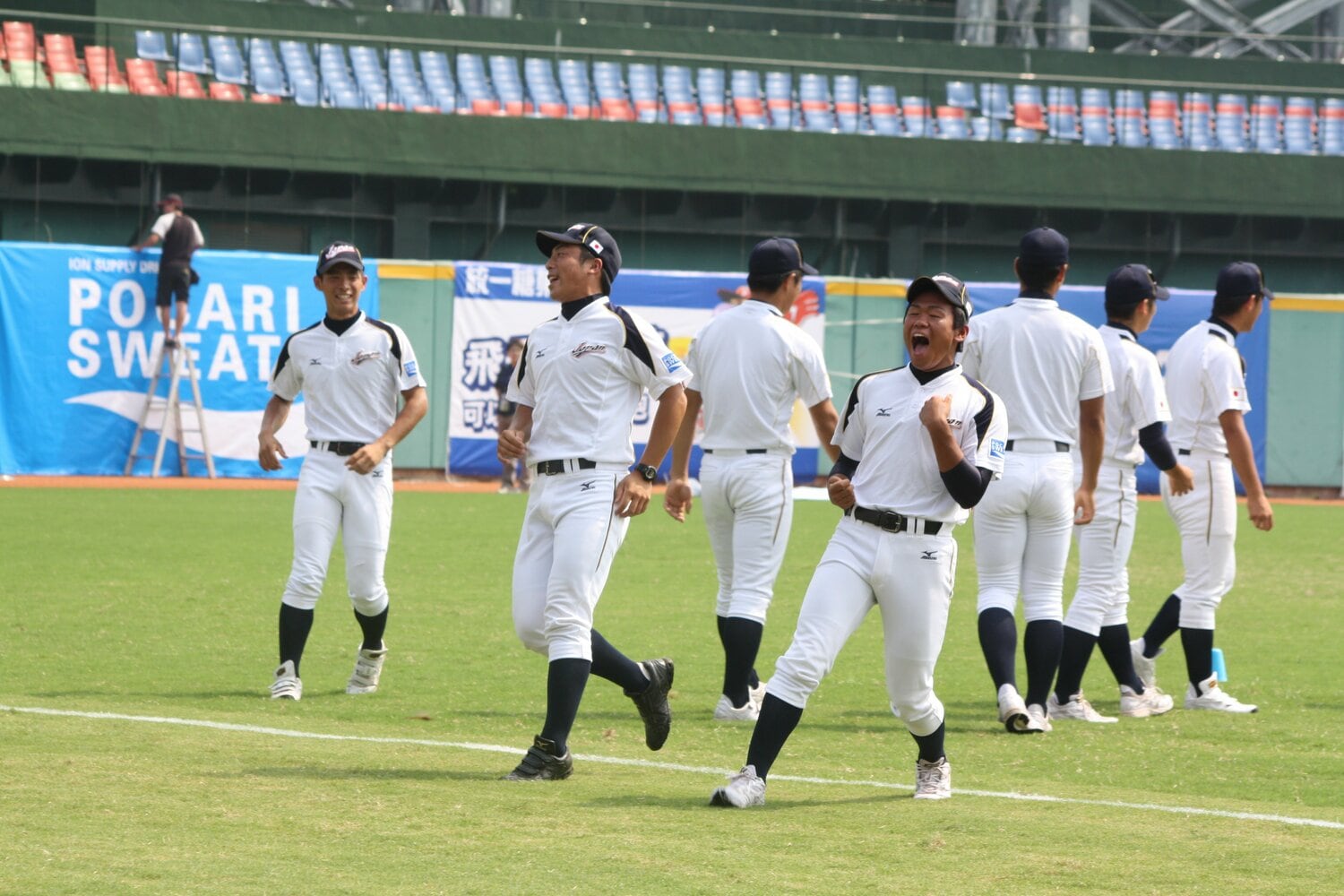 広島新庄高時代も年代別代表などではコミカルなキャラクターのムードメーカーだった　©Fumi Sawai