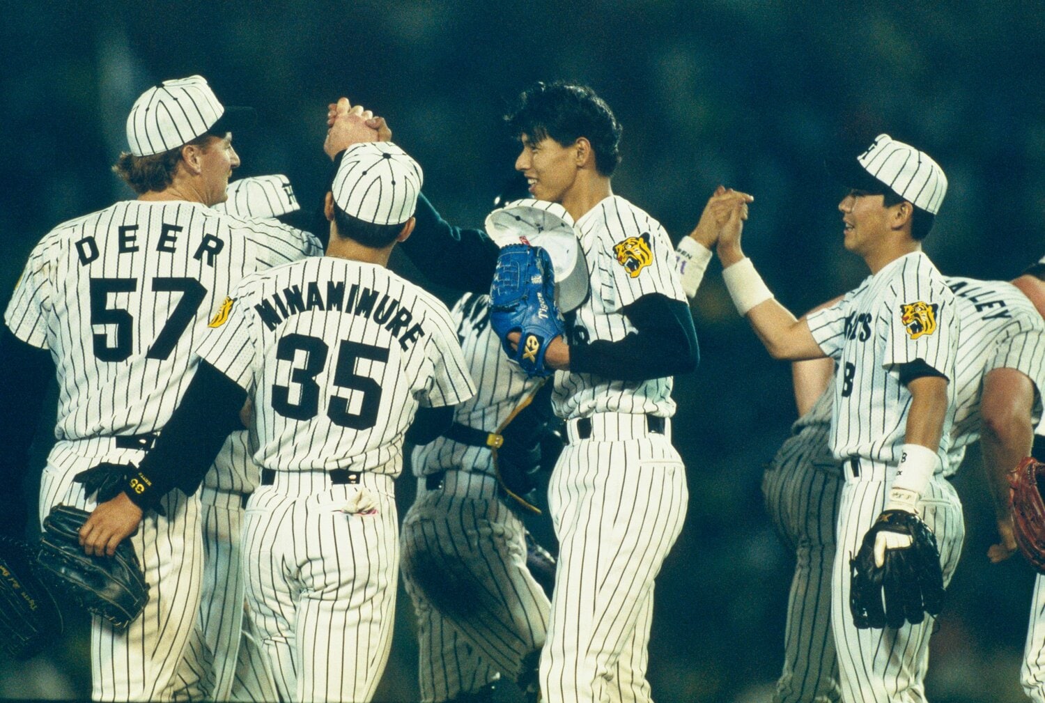 1994年、巨人戦初登板初完投完封勝利を飾った1年目の藪恵壹氏 ©Kazuaki Nishiyama