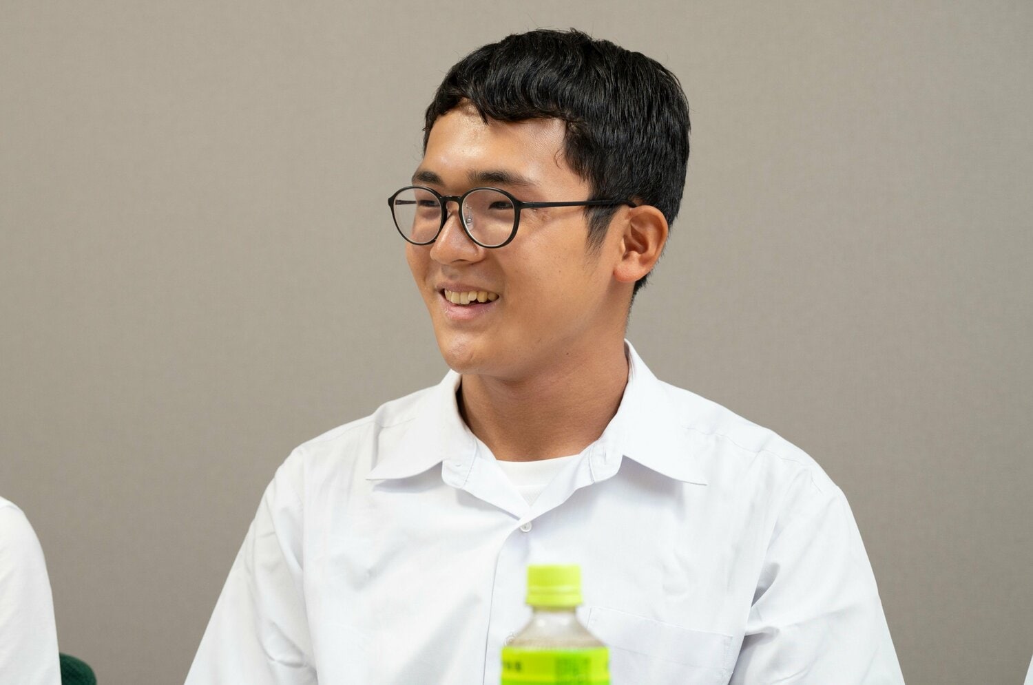 バタフライを得意とする岡本。小学校時代から全国大会への出場経験があった　©︎Tadashi Hosoda