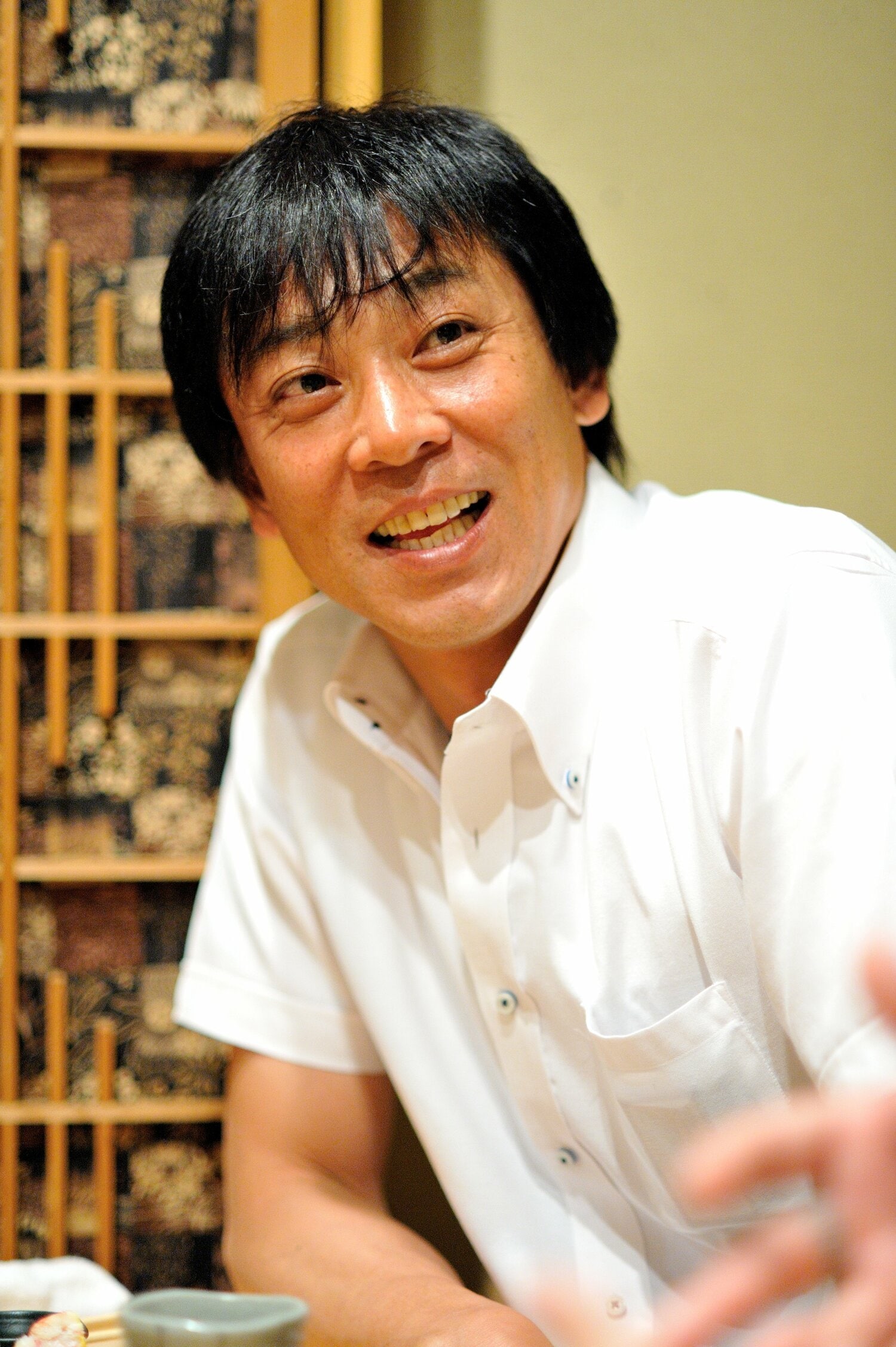 現役引退後の野中徹博（2012年）©Sports Graphic Number