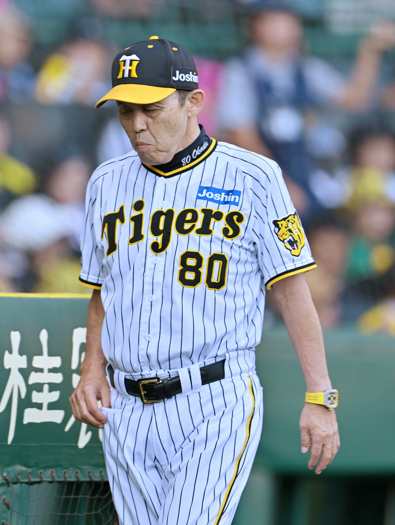 CSでDeNAに敗れた阪神。この直後、岡田彰布は入院することになる　©JIJI PRESS