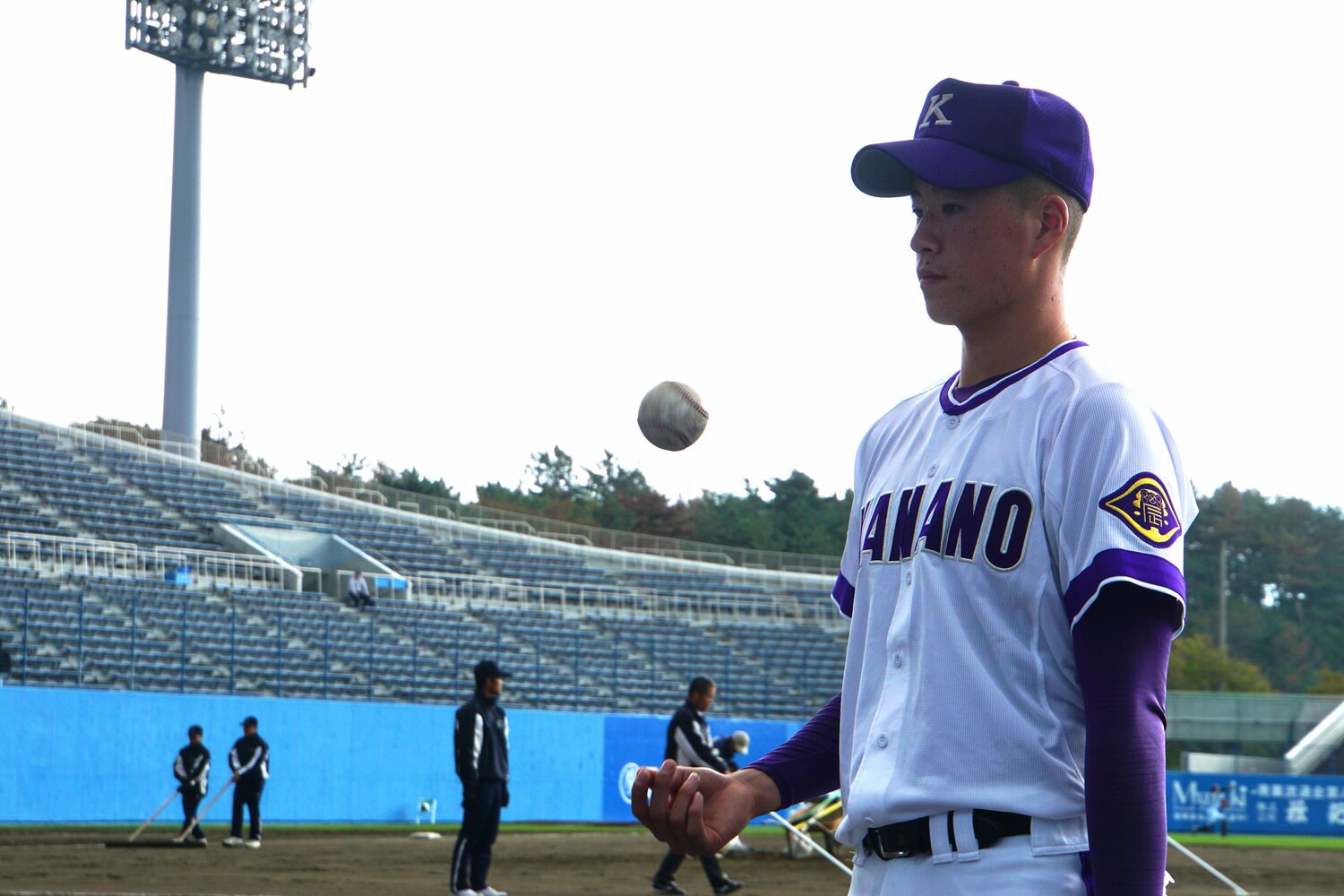 今春、金足農に入学した吉田大輝 ©Kei Nakamura