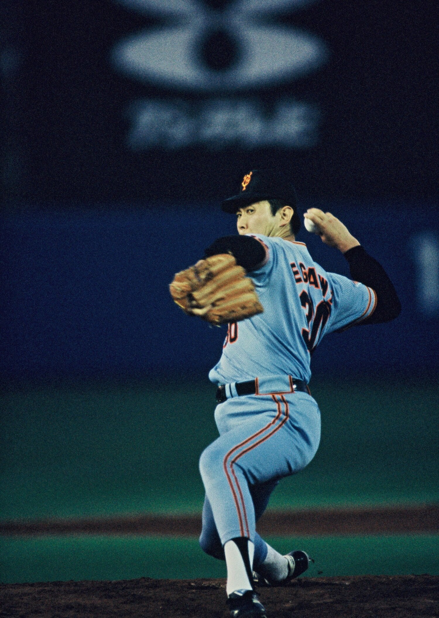 現役時代の江川 ©BUNGEISHUNJU