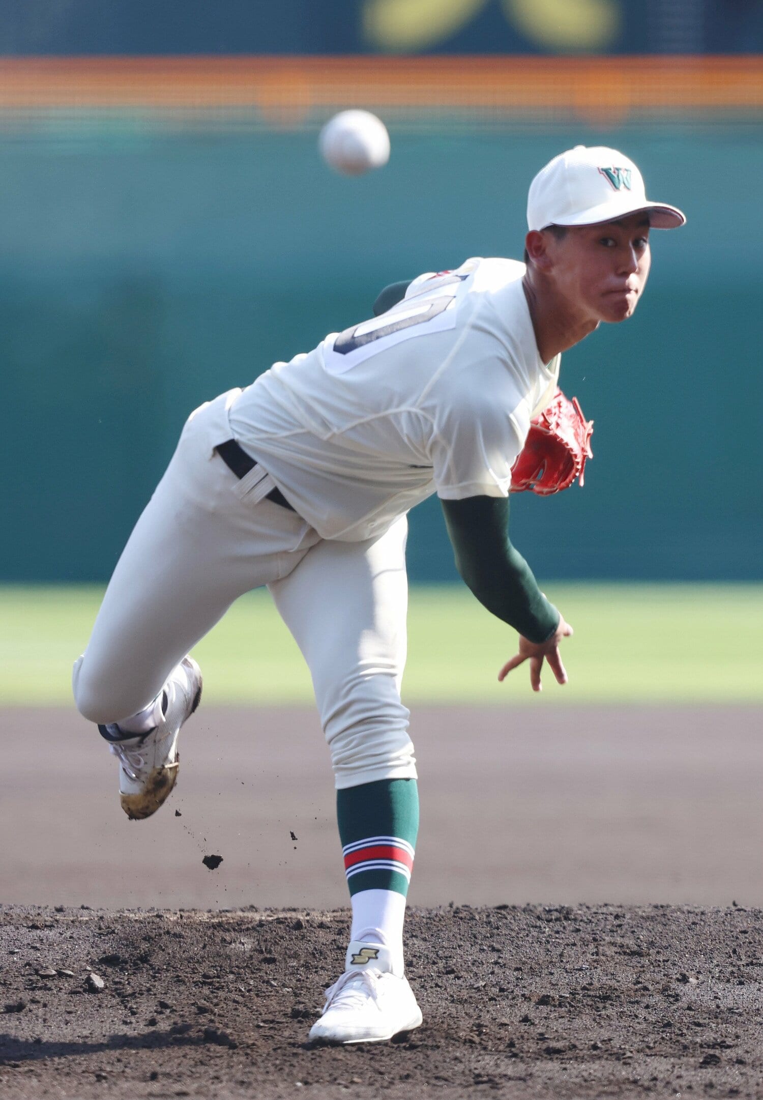 市立和歌山・米田天翼 ©JIJI PRESS