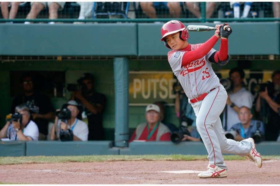 リトルリーグ時代の清宮福太郎　©Getty Images