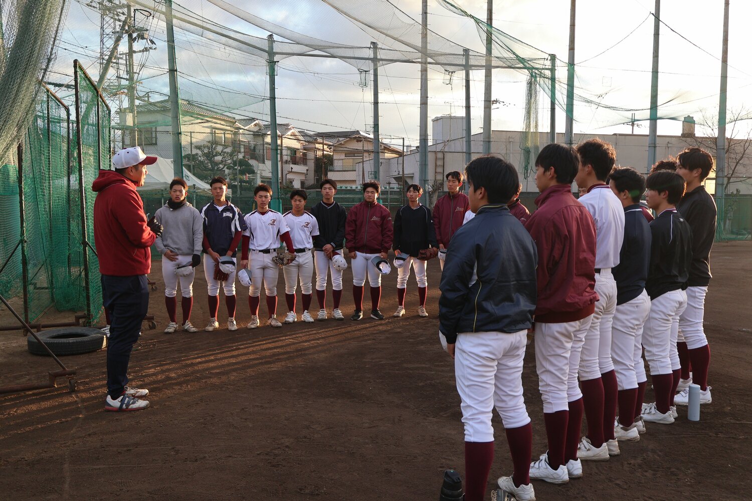 激戦区の大阪で秋ベスト16まで進出した生野高校野球部 ©Fumi Sawai