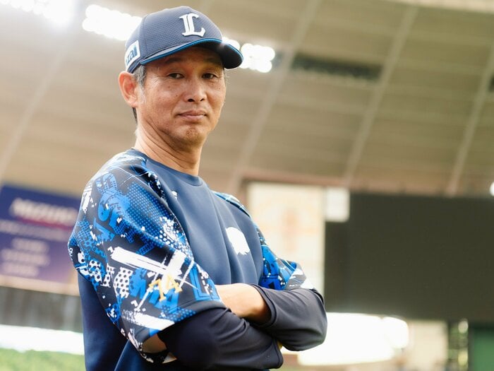 「91敗より負けることはない」西武の歴史的低迷→今季快進撃の秘訣は西口文也監督の“飄々”強心臓？「僕、メンタル強いですよ（笑）」＜Number Web＞ photograph by Wataru Sato