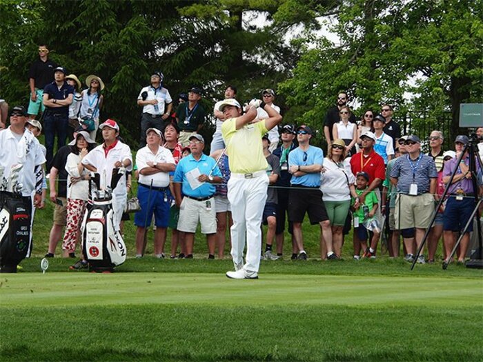 松山英樹が全米OP直前に掴んだ気配。未知のコースでの開催は吉か凶か。＜Number Web＞ photograph by Sonoko Funakoshi