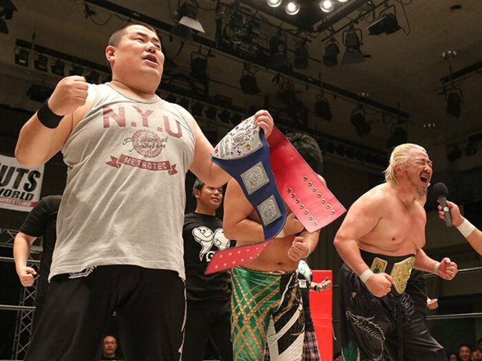 “学プロ上がり”の“どインディー”。ガッツワールドが志すプロレスの王道。＜Number Web＞ photograph by Yukio Hiraku