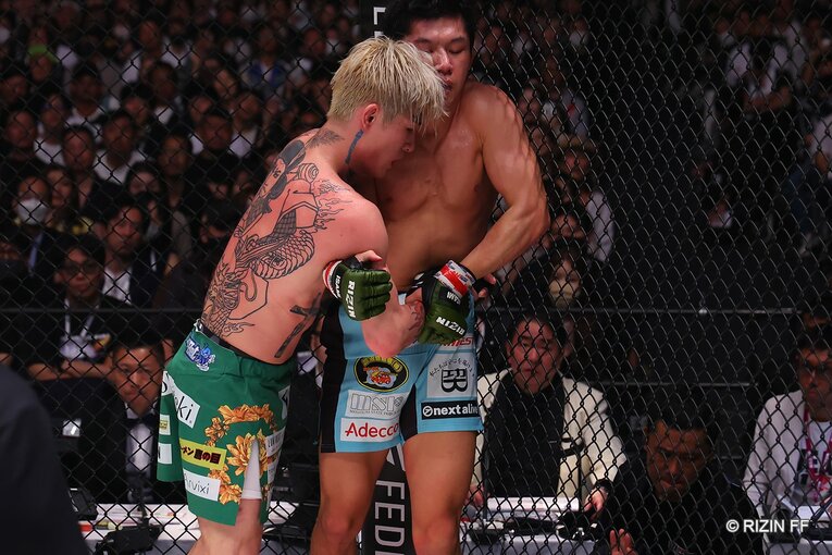 『RIZIN LANDMARK 5』斎藤裕vs平本蓮　©RIZIN FF