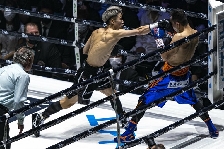2022年6月7日／ノニト・ドネア戦（WBA・WBC・IBF世界バンタム級王座統一戦）©Takuya Sugiyama