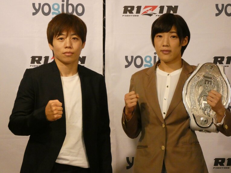 大晦日の『RIZIN.33』では“女子格闘技界の超新星”と評される伊澤星花と対戦　©Koji Fuse
