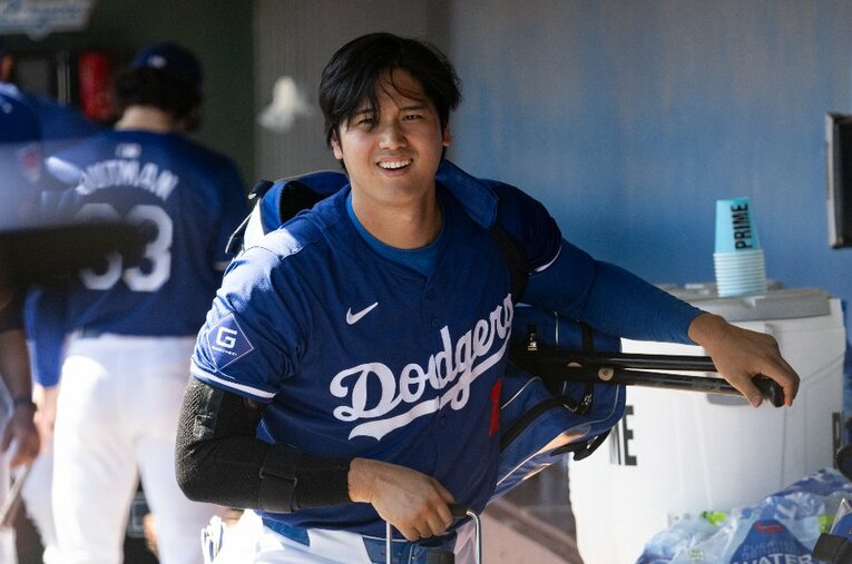 15日に韓国へと到着した大谷。順調な調整が進む中、その充実した表情に恩師は昨年以上のさらなる活躍を言及した ／ photograph by Nanae Suzuki